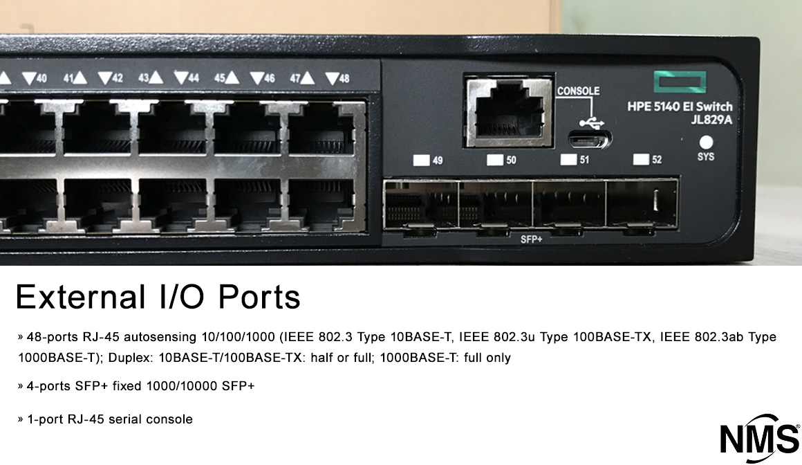 port-switch-hpe-5140-48g