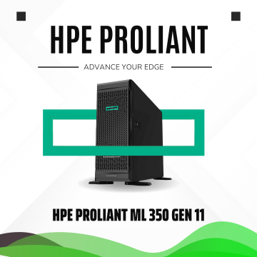 Máy chủ HPE ML350 G11 Gold 6454S | 16GB RAM | 8SFF CTO Server