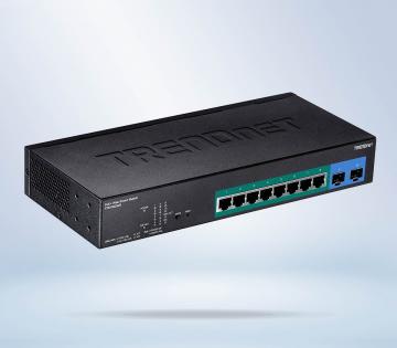 Switch Trendnet 10-Port Gigabit SFP PoE+ L3