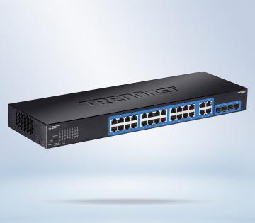 Switch Trendnet 28-Port Gigabit SFP VLAN IPv6