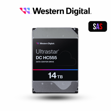 WD HDD 14TB 3.5 in SAS ULTRA 512E SE P3 DC