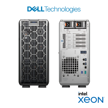 Máy chủ Dell T350 E-2334 | 16GB RAM | 2TB HDD | iDRAC9 Express | PERC H755
