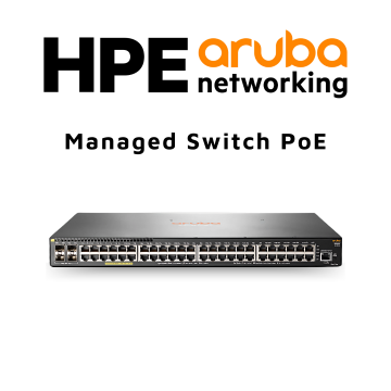 Aruba 2530 48 port Switch PoE+ SFP